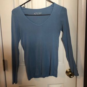 Victoria’s secret long sleeve blue top